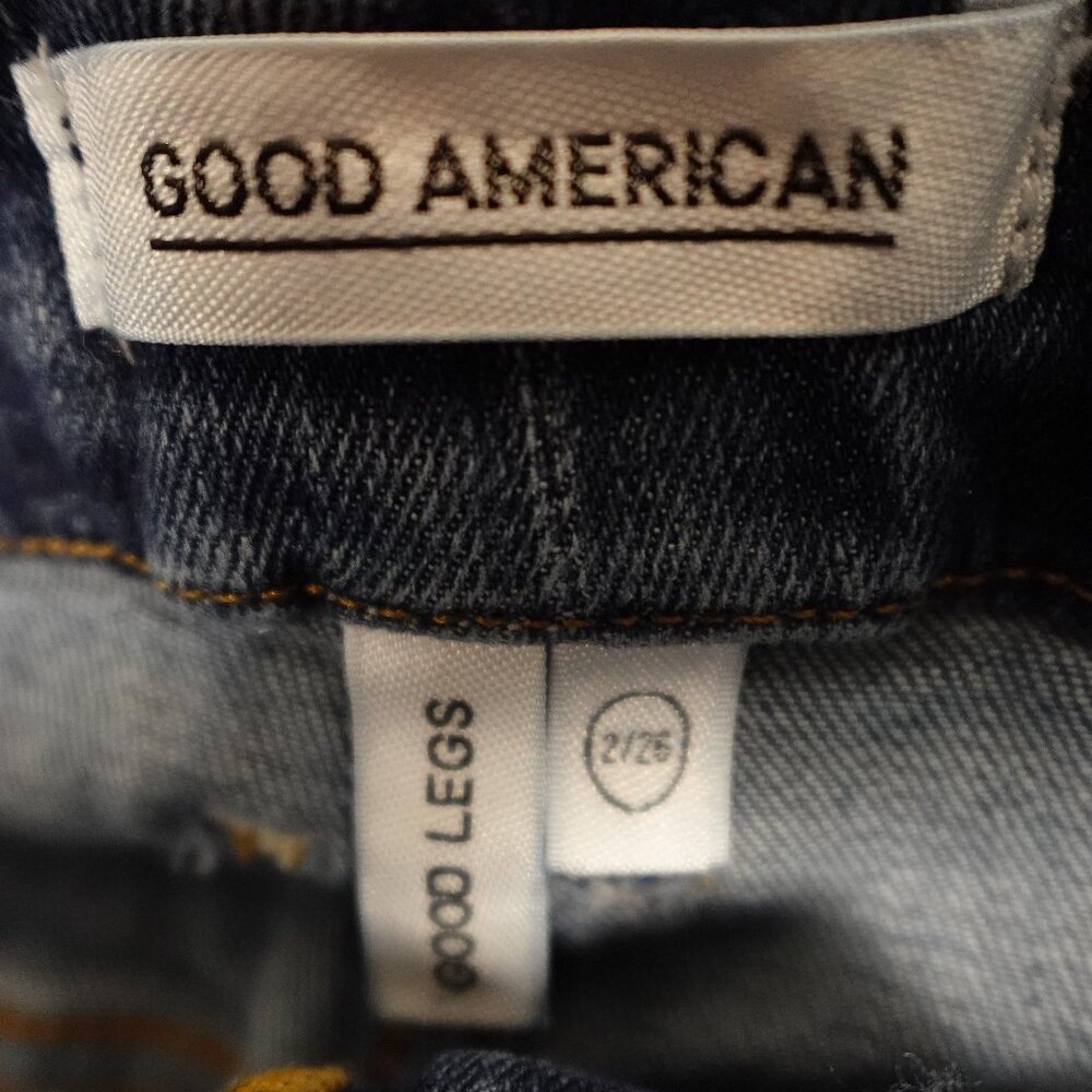 Good American jeans Good legs women's‎ 2/26 blue denim - Picture 3 of 12